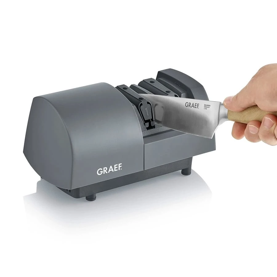 Graef SG520EU Elektrisk Knivsliper Grå GRSG520EU by Graef color Svart