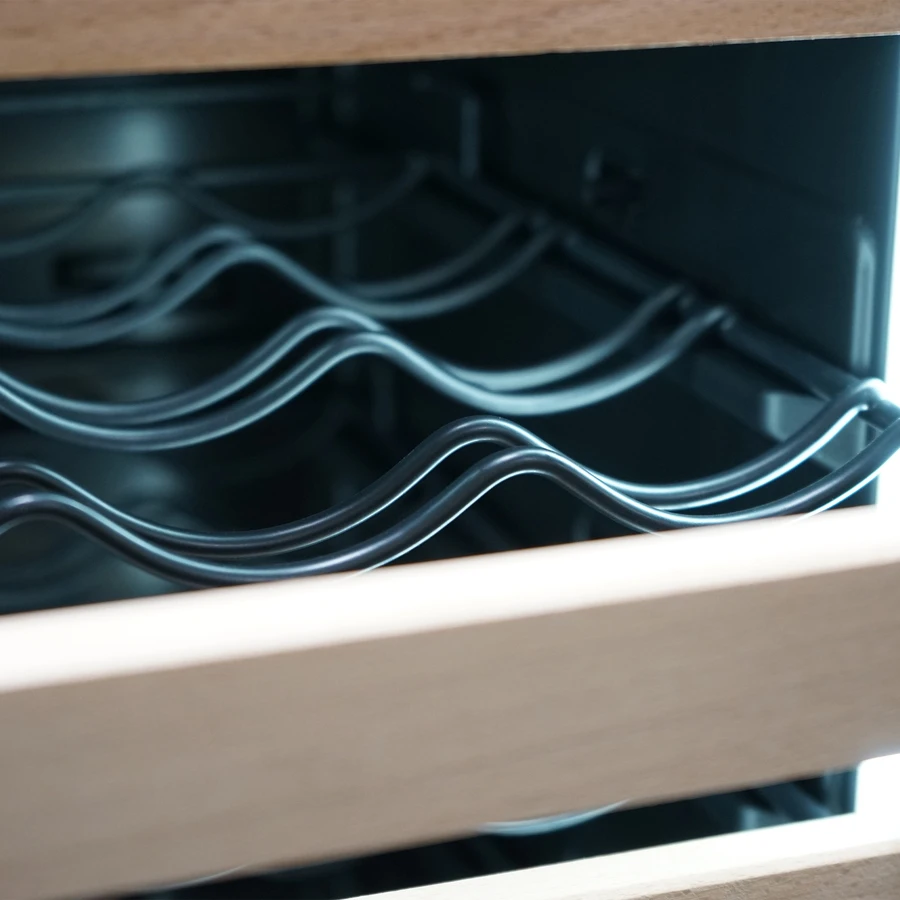 Caso WineChef Duo 122 Vinskap 2 Soner 1625mm CS674 by CASO color Svart