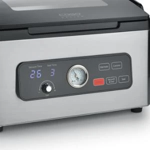 Caso VacuChef 700 Kammervakuumpakker Rustfritt Stål CS1421 by CASO color Svart