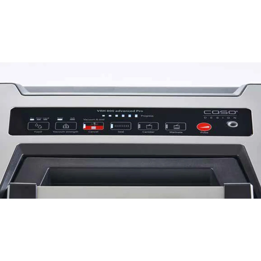 Caso VRH 800 Advanced Pro Vakuumpakker Rustfritt Stål CS1529 by CASO color Svart