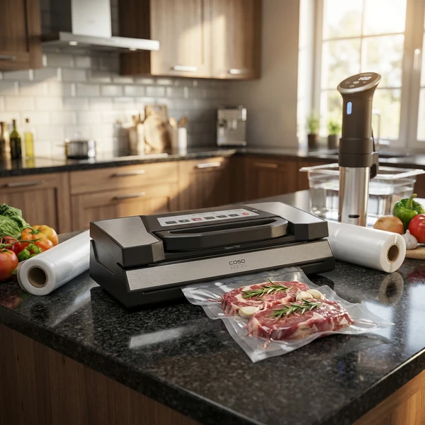Caso VRH 700 Advanced Pro Vakuumpakker Rustfritt Stål CS1524 by CASO color Svart