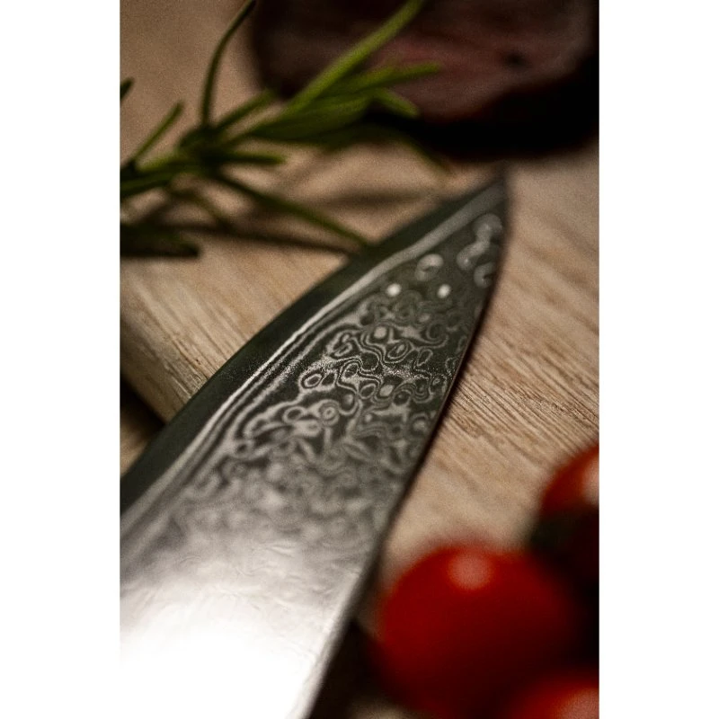 Damascus By Hâws Knivsett i Damaskstål 6 stk 30-DBH6G10  color Svart