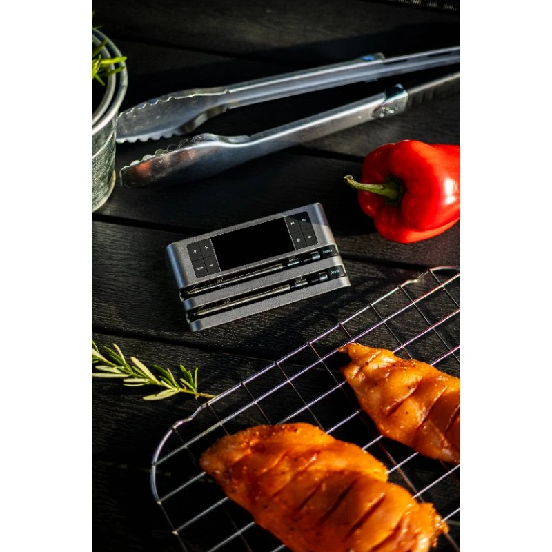 Hâws Trådløst Steketermometer til Grill med 2 Prober 30-HBWMTP2  color Svart