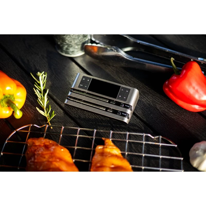Hâws Trådløst Steketermometer til Grill med 2 Prober 30-HBWMTP2  color Svart