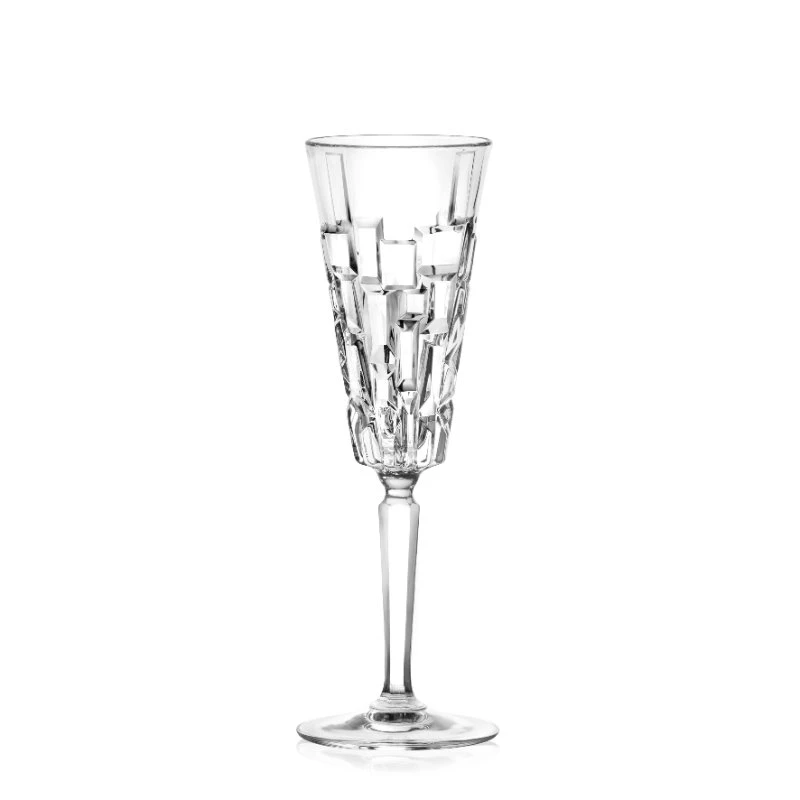 RCR ETNA Champagnefløyte 19 cl 6 stk. 27437020306  color Svart