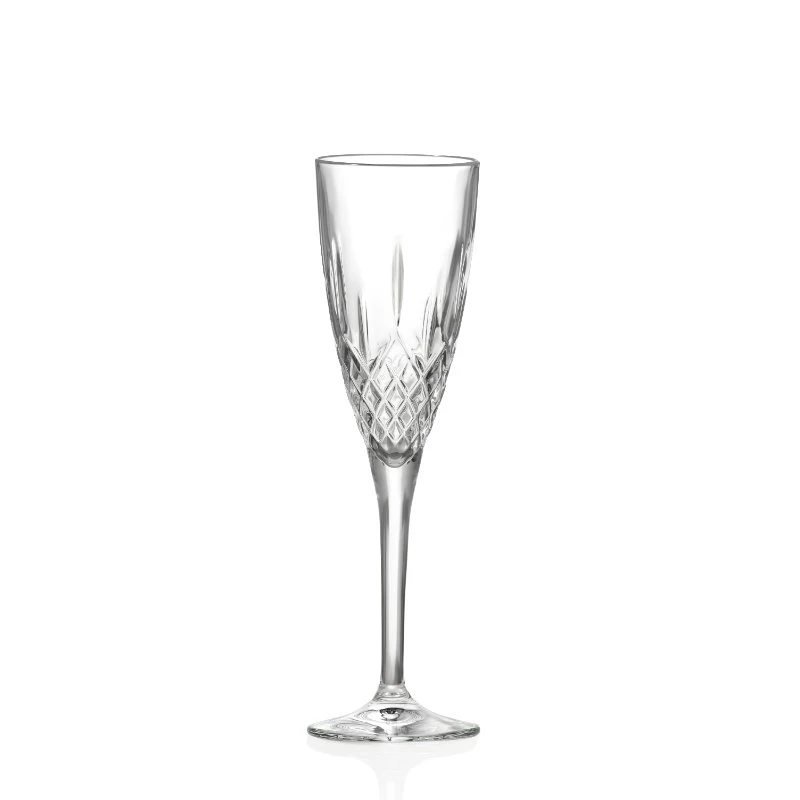 RCR LONDON Champagneflute 15,9 cl 6 stk. 28432020006  color Svart