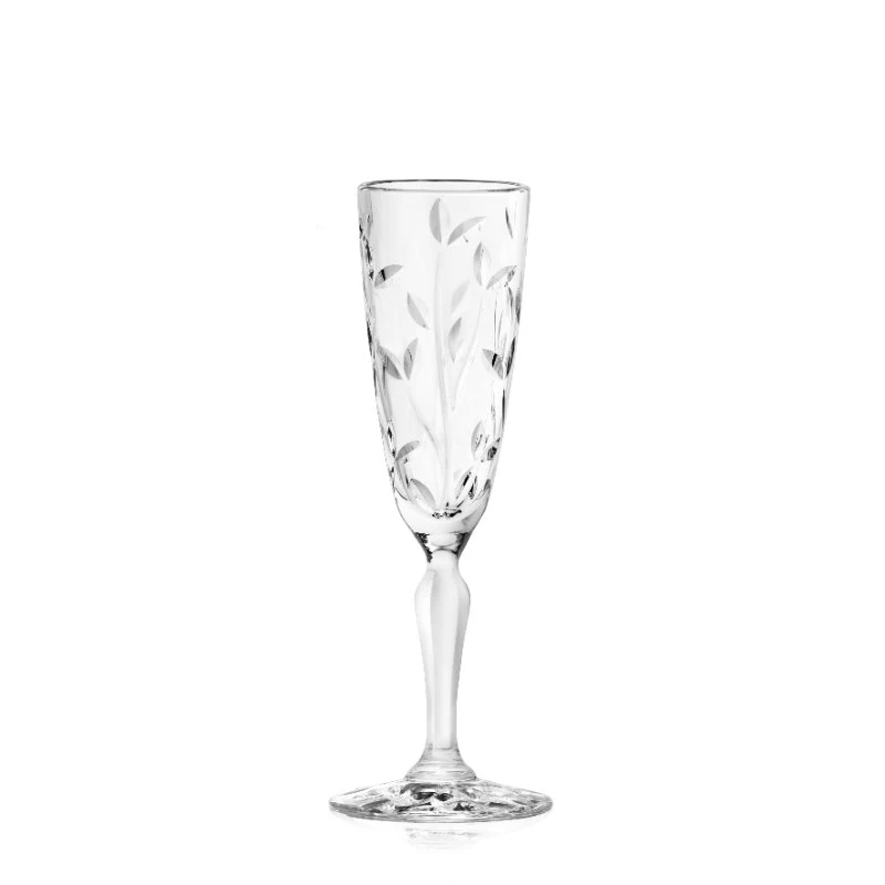 RCR LAURUS Champagneflute 16 cl 6 stk. 27596020106  color Svart