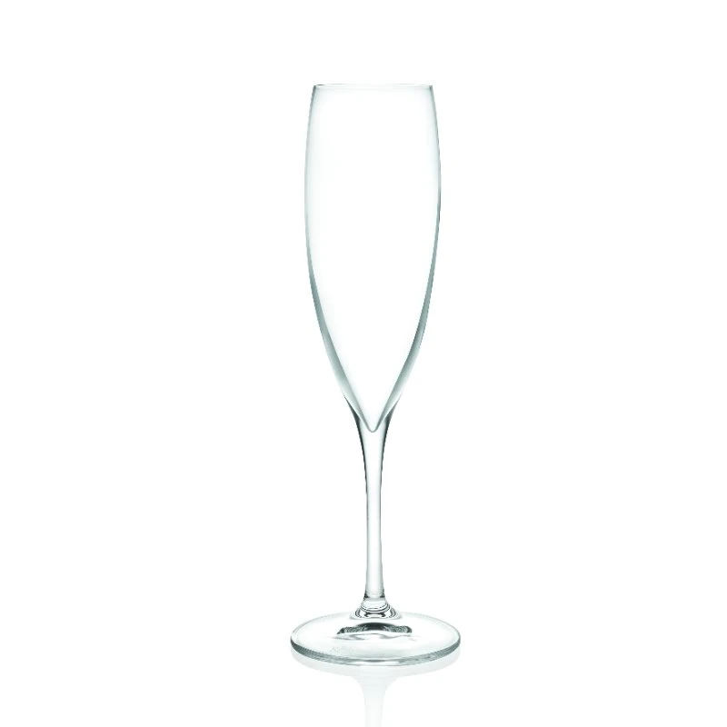 RCR INVINO Champagneflute 24 cl 6 stk. 27610020206  color Svart
