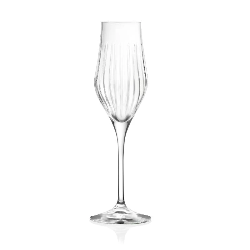 RCR TIMELESS Champagnefløyter 23 cl 6 stk. 28283020006  color Svart
