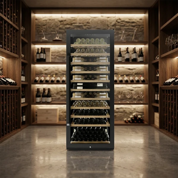 Caso WineSafe 300 Smart Vinskap Sort 805x800x2045mm CS664 by CASO color Svart