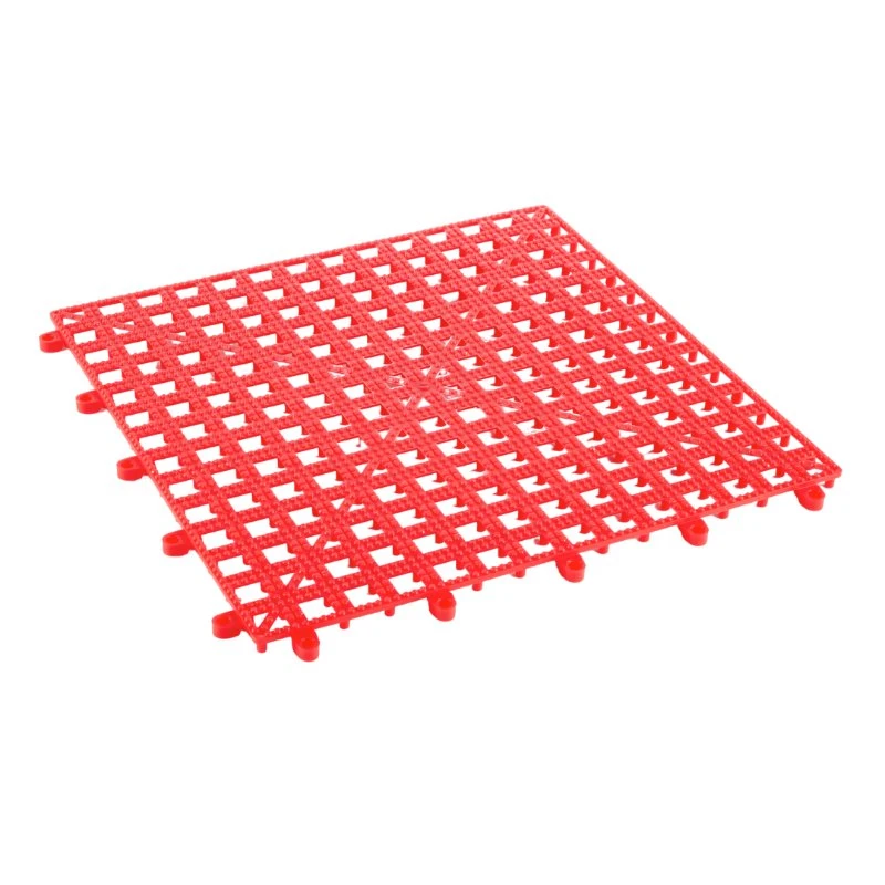 Barmatte Modul Rød 33x33cm BSR0001  color Svart