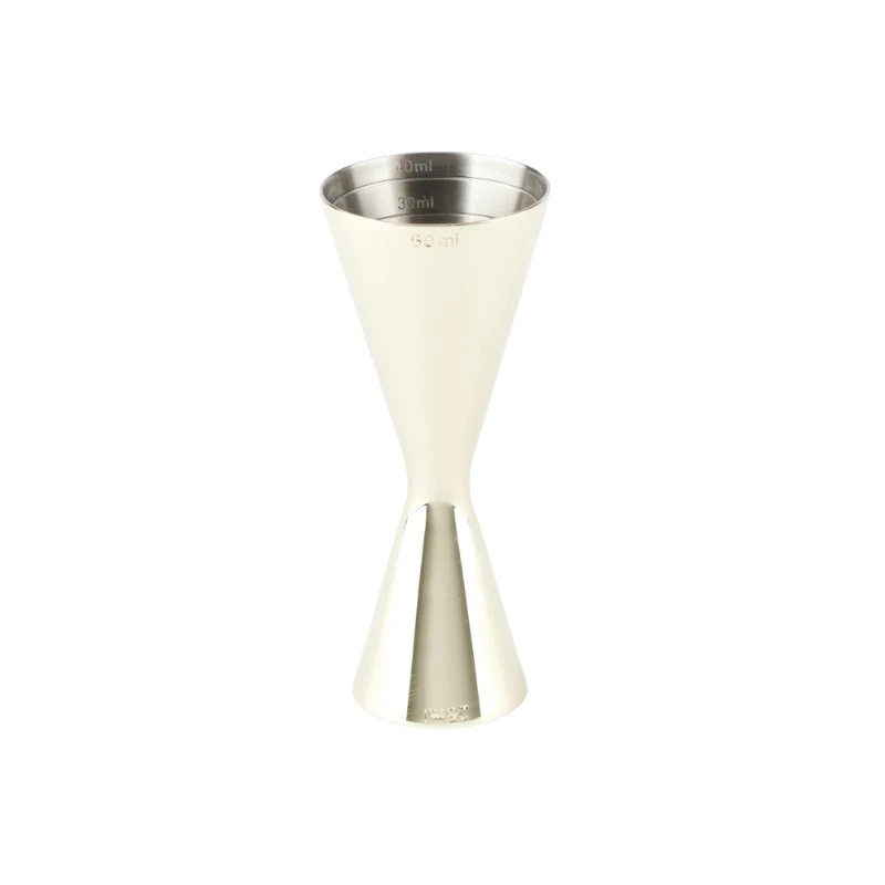 Jigger 25/50 ml Gull JG0068G  color Svart