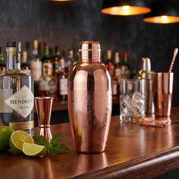 480ml Cobbler Shaker Copper CS0032C  color Svart
