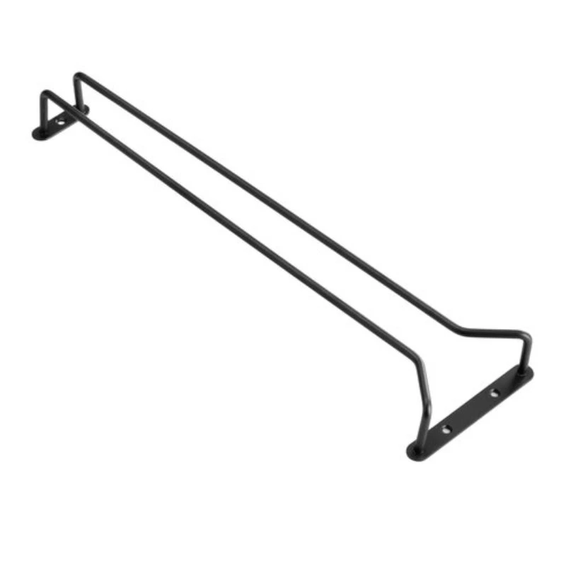 Glassholder til oppheng matt sort 40 cm GHB0016  color Svart