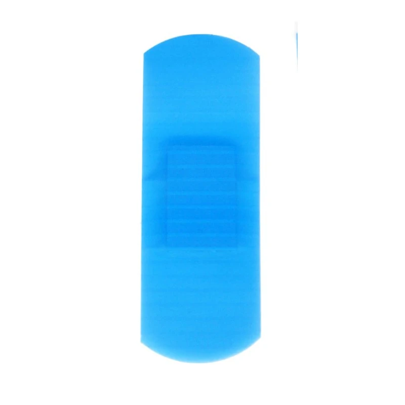 Blå sporbare plaster 7,2x2,5 cm 100 stk QP7072  color Svart