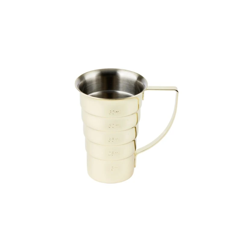 Jigger 6 cl gullfinish JG0082G  color Svart