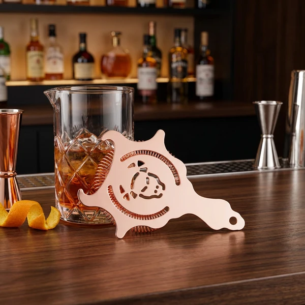 Cocktail Strainer Kobber 16 cm ST0029C  color Svart