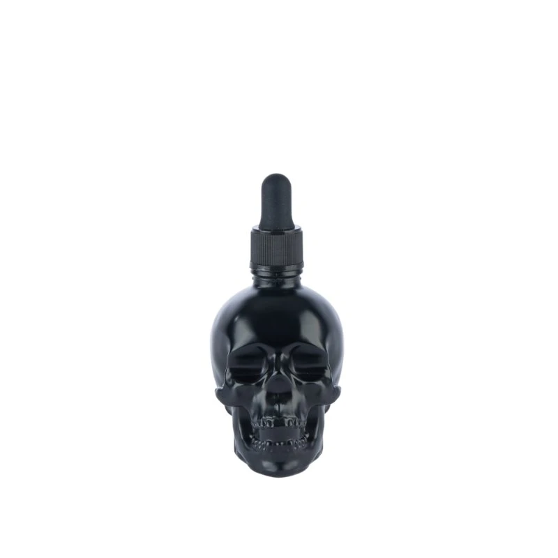 Bitterflaske Skull 60 ml Klar SK00023  color Svart