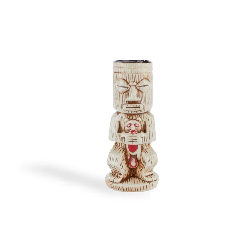 Tiki Krus Hila 500 ml i keramikk natur TK10045  color Svart