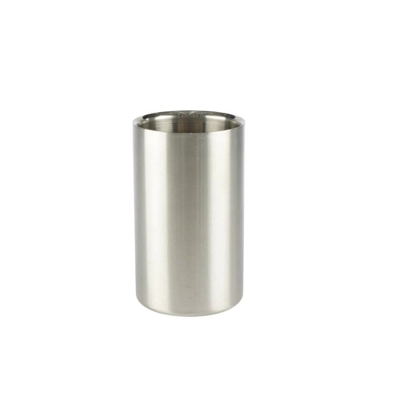 Vinkjøler i rustfritt stål 20 cm WC000SS  color Svart