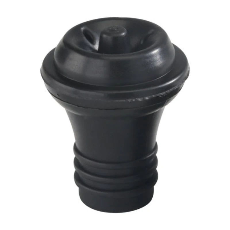 Vakuumpropp til vin plast 2 stk WVPS000  color Svart