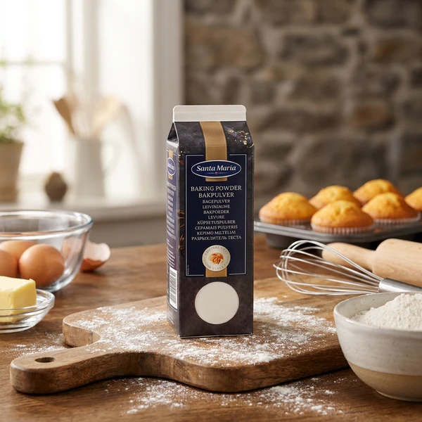 Bakepulver 268968 by SANTA M color Svart