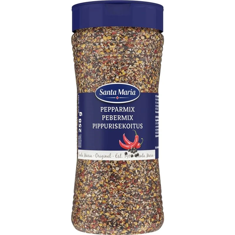 Krydder Peppermiks Strøglass 284808 by SANTA M color Svart