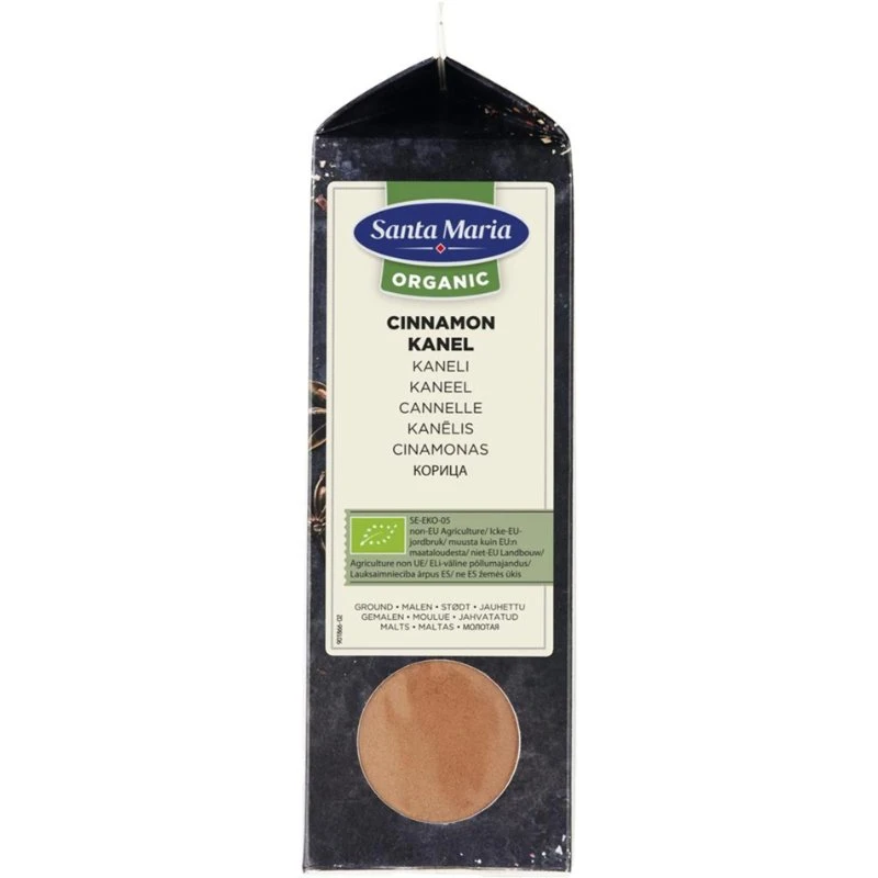 Krydder Kanel Malt Øko 268982 by SANTA M color Svart