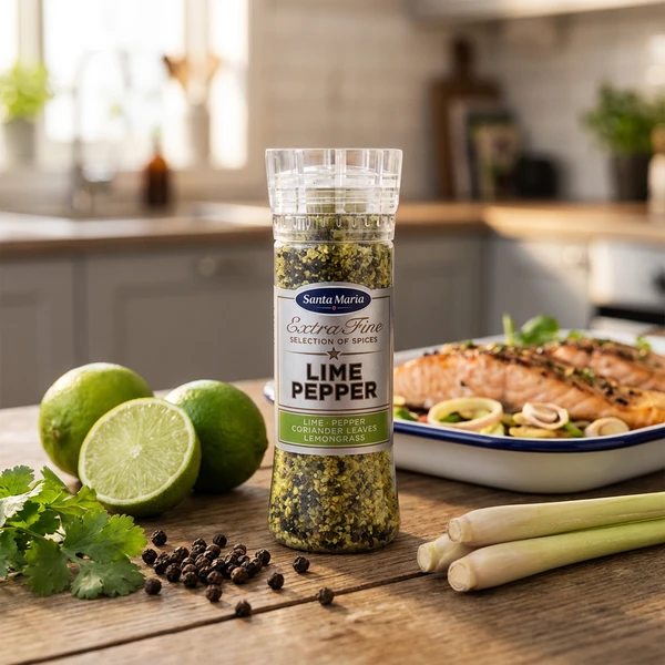 Krydderikvern Lime/Pepper 96469 by SANTA M color Svart