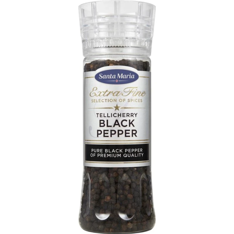 Krydderkvern Pepper Sort Telli 246582 by SANTA M color Svart
