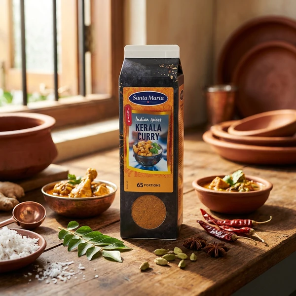 Kryddermiks Curry Kerala 269033 by SANTA M color Svart