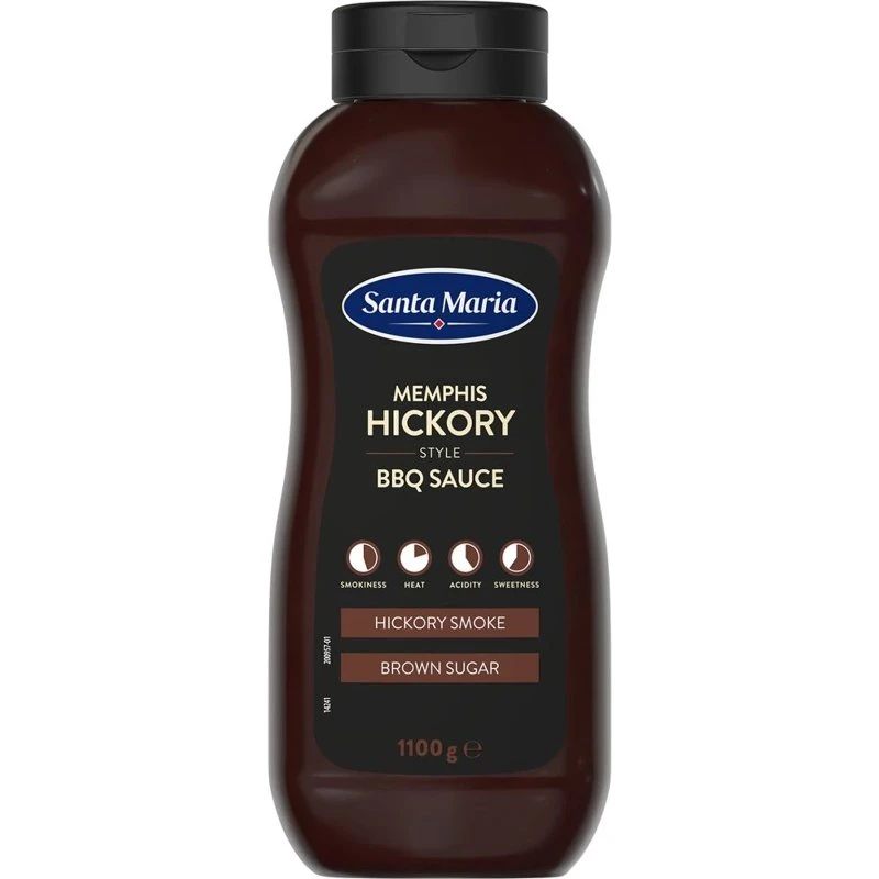 Barbecuesaus Memphis Hickory 380593 by SANTA M color Svart