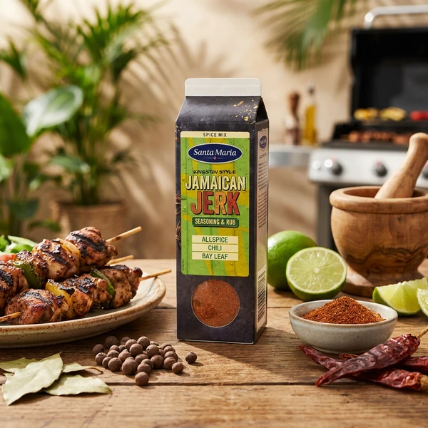 Krydder Jamaican Jerk Season 510G 268872 by SANTA M color Svart