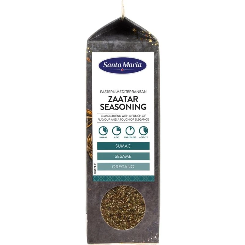 Kryddermiks Zaatar Seasoning 375995 by SANTA M color Svart