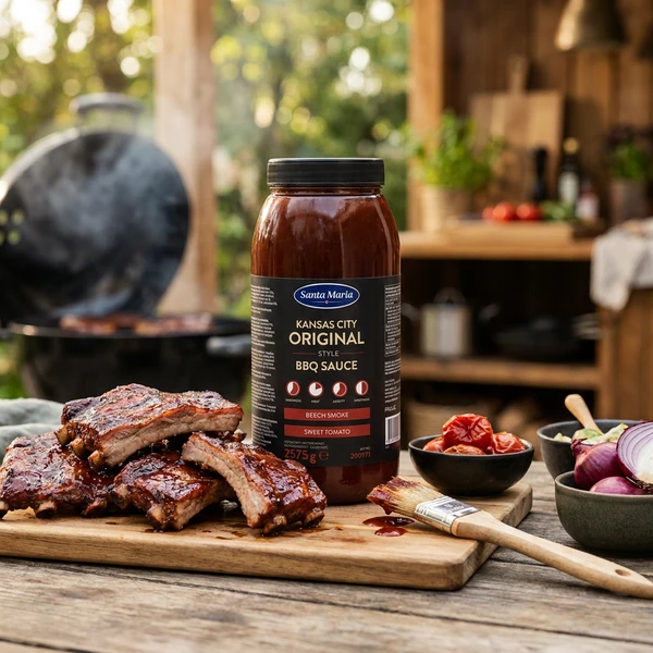 Barbecuesaus Kansas City BBQ 380595 by SANTA M color Svart