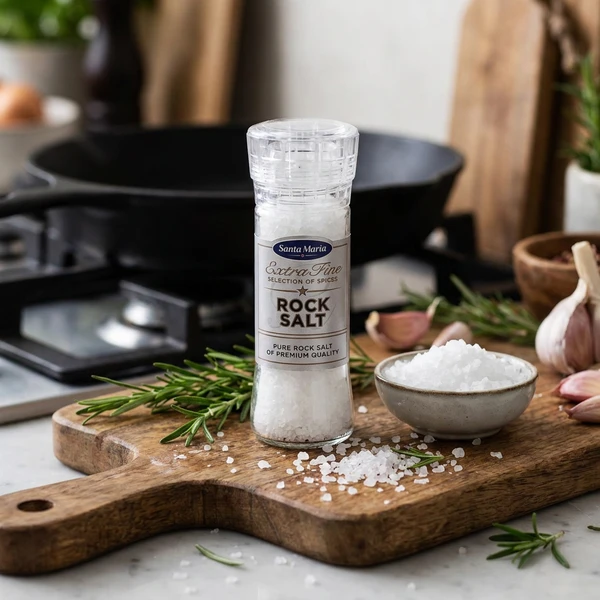 Krydderikværn Rock Salt 96467 by SANTA M color Svart