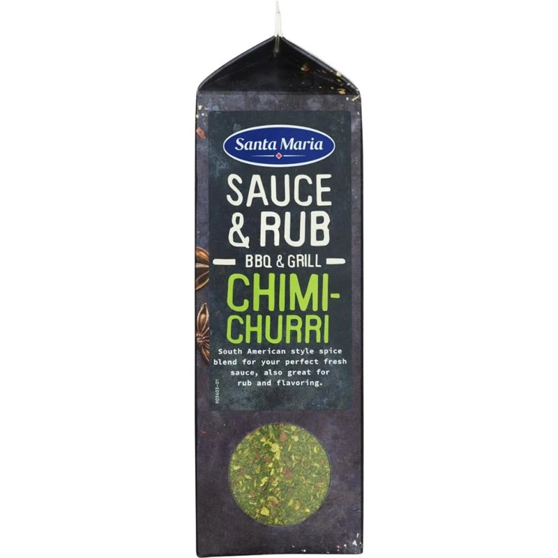 Barbecuesaus/RubMix Chimichur 291771 by SANTA M color Svart