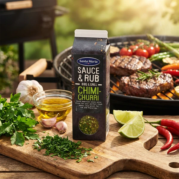 Barbecuesaus/RubMix Chimichur 291771 by SANTA M color Svart