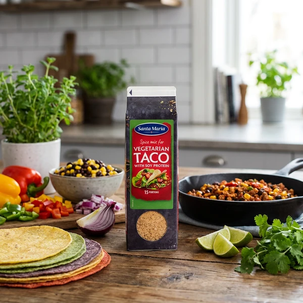 Kryddermiks Taco Vegetarisk 269014 by SANTA M color Svart