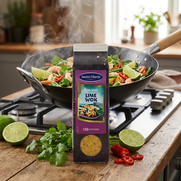 Kryddermiks Lime Wok 269031 by SANTA M color Svart