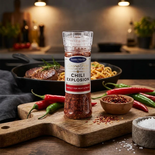 Krydderkvern Chilli Explosion 239103 by SANTA M color Svart