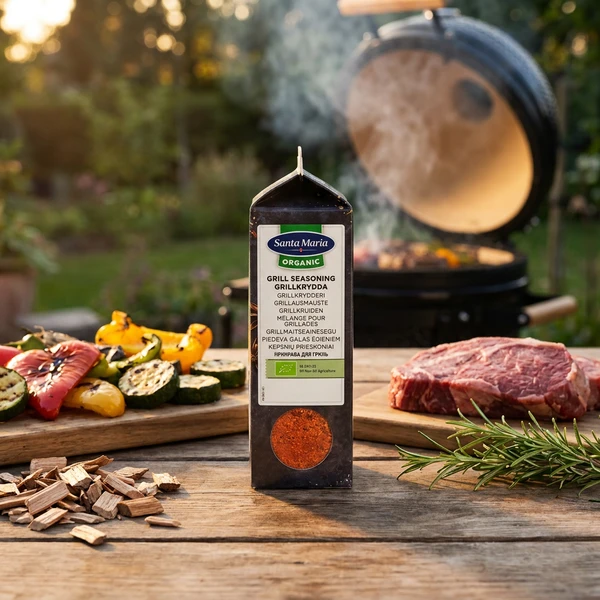 Grillkrydder Øko 740G 269072 by SANTA M color Svart