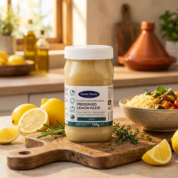 Lemon Paste Preserved 375991 by SANTA M color Svart