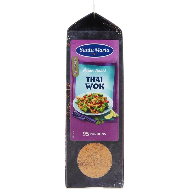 Kryddermiks Thai Wok Spice 269015 by SANTA M color Svart