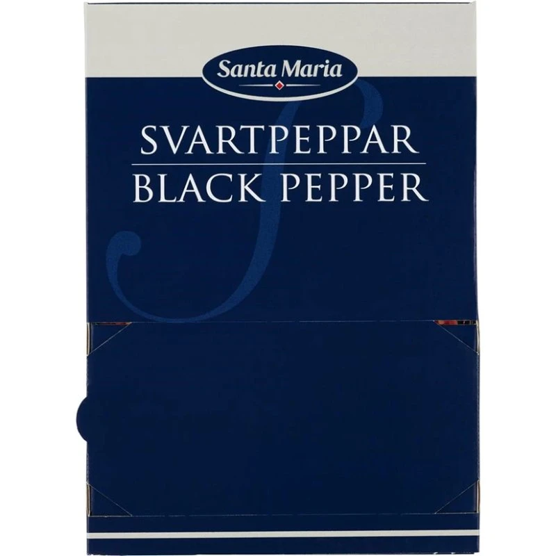 Krydder Pepper Sort Grov Port 25251 by SANTA M color Svart
