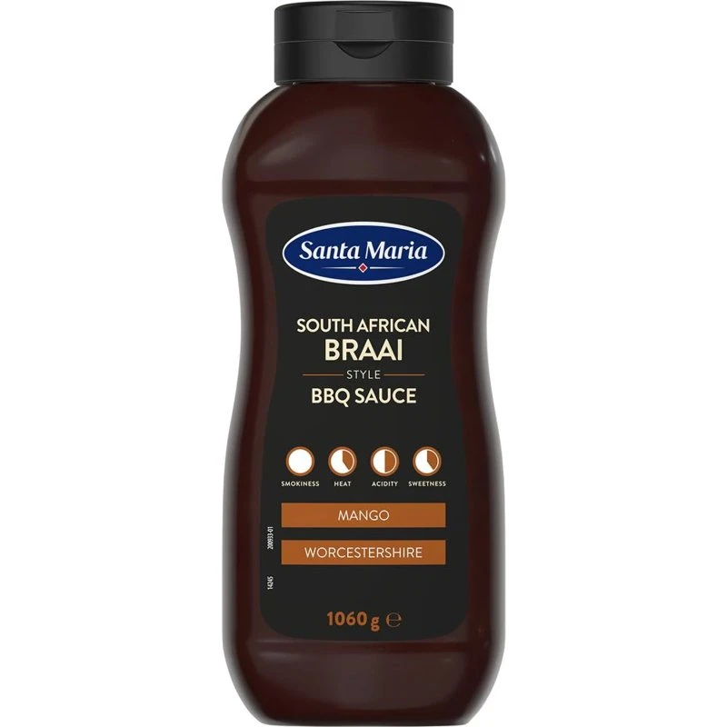 Barbecuesaus South African Br 380591 by SANTA M color Svart