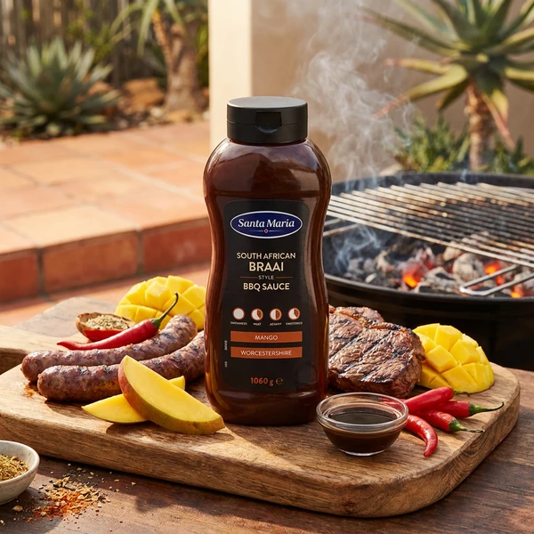 Barbecuesaus South African Br 380591 by SANTA M color Svart