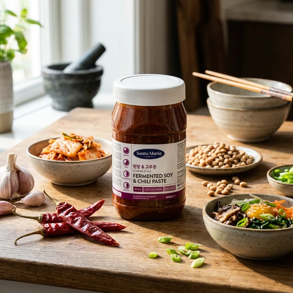 Soya/Chilipaste Ferment Korean 363474 by SANTA M color Svart