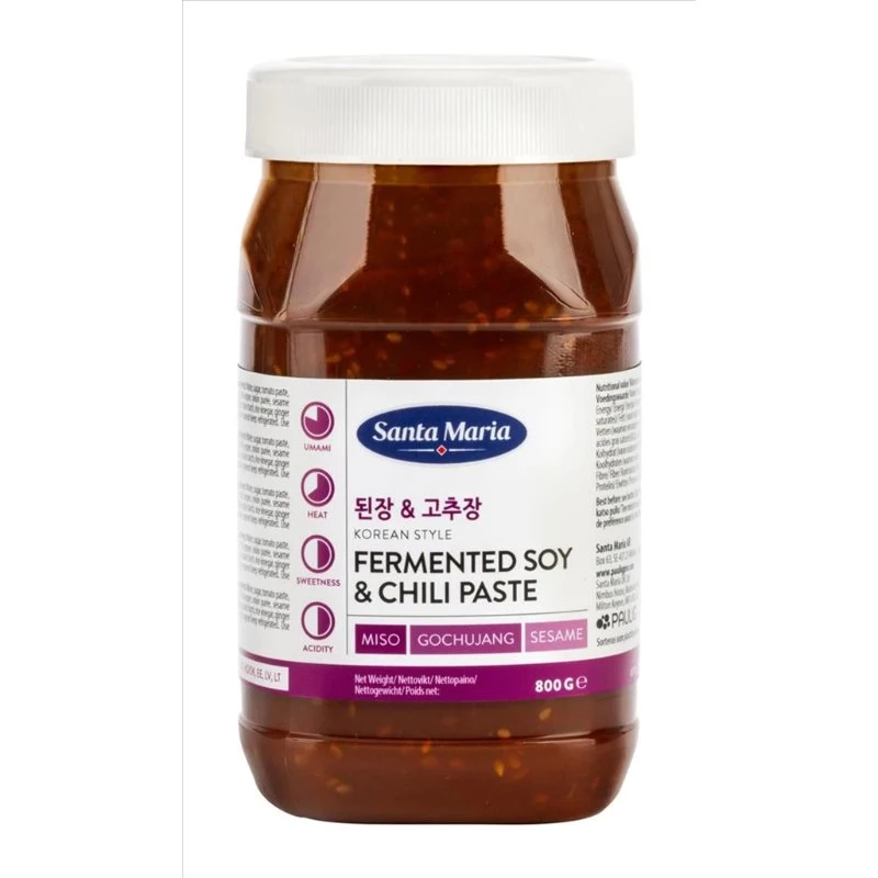 Soya/Chilipaste Ferment Korean 363474 by SANTA M color Svart