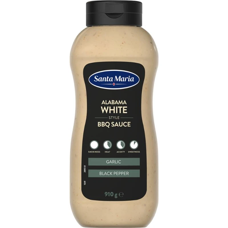 Barbecuesaus Alabama White 380589 by SANTA M color Svart